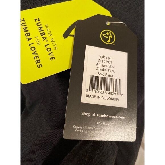 NWT Small Zumba Tank‎ - Picture 3 of 3